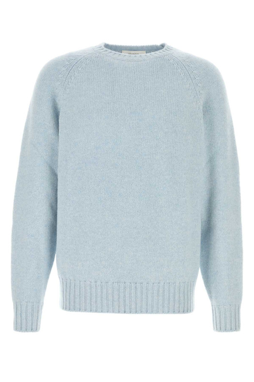 Light-blue cashmere sweater BLUE UMIT BENAN (FW25M990115770615)