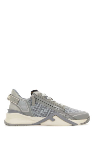 Grey fabric Fendi Flow sneakers FENDI (7E1844AWCW)