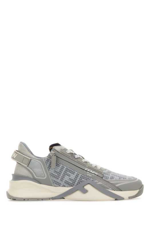 Grey fabric Fendi Flow sneakers FENDI (7E1844AWCW)