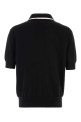 Black cotton polo shirt JIL SANDER (J22GL0125J15466)