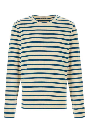 Embroidered cotton t-shirt JIL SANDER (J47NH0002J46497)