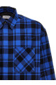 Оверсайз-рубашка «Check Flannel» Синяя (OMES003F23FAB00148004800) Оверсайз-рубашка «Check Flannel» Синяя (OMES003F23FAB00148004800)