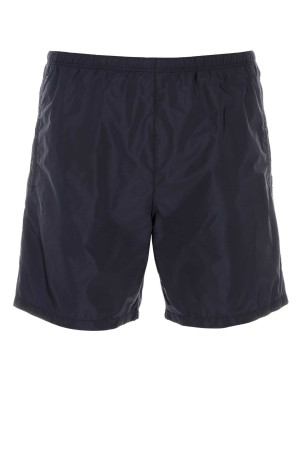Navy blue nylon swimming shorts PRADA (UB333SOOO1WQ9)
