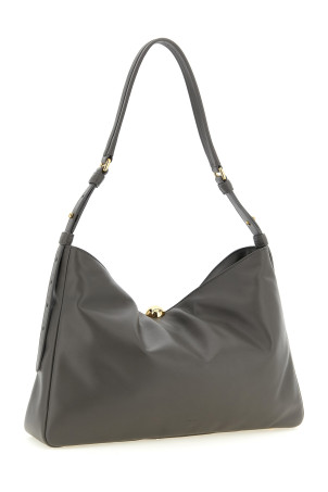 'Furla Sfera Soft' large shoulder bag Gray