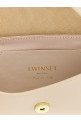 Кожаная сумка через плечо Бежевая TWIN SET 261TB711113161