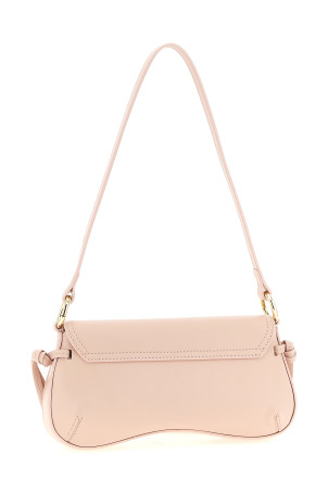 Leather shoulder bag Pink