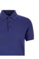 Weaving Polo Plot Blue
