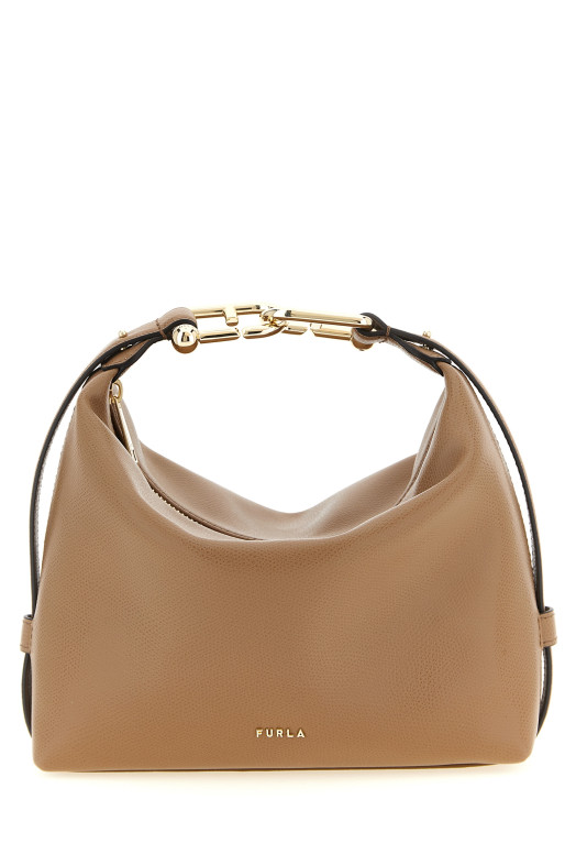 'Furla Tonie' mignon shoulder bag Beige