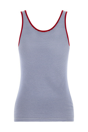 Striped top BLUE