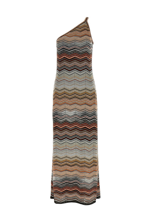 Платье с одним плечом Разноцветное MISSONI DS26SG1GBK01H9SM9ZV