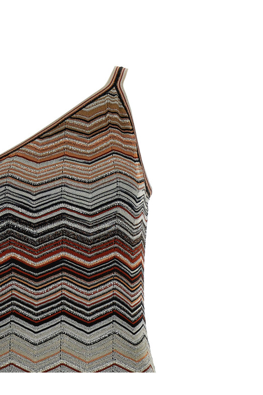 Платье с одним плечом Разноцветное MISSONI DS26SG1GBK01H9SM9ZV