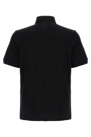 Piqué polo shirt Black