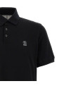Piqué polo shirt Black
