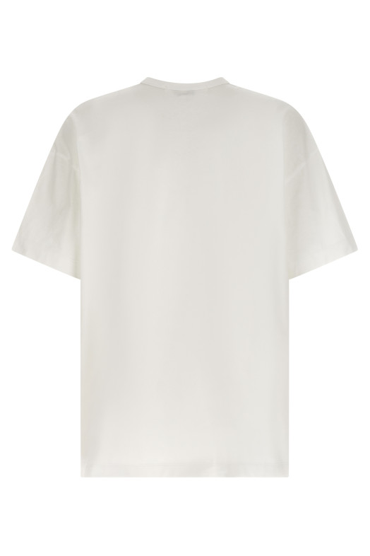 Футболка с принтом Красная COMME DES GARÇONS PLAY AXT3491