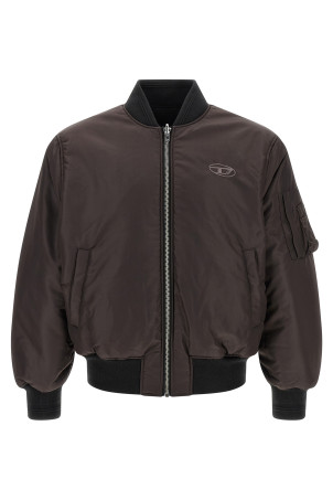 'W-Type-D1' reversible bomber jacket Black