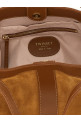 Suede shoulder bag Brown