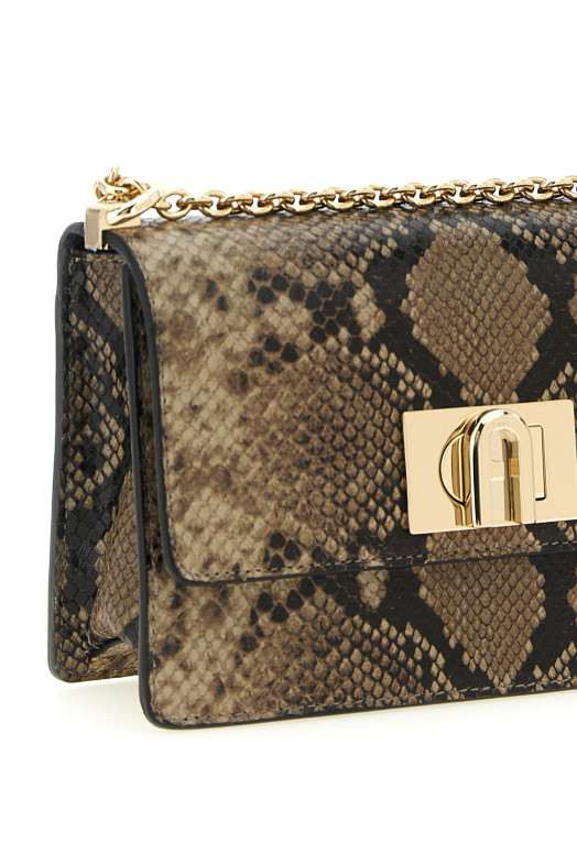 'Furla 1927' mini crossbody bag Gray