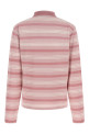 Striped polo shirt Pink