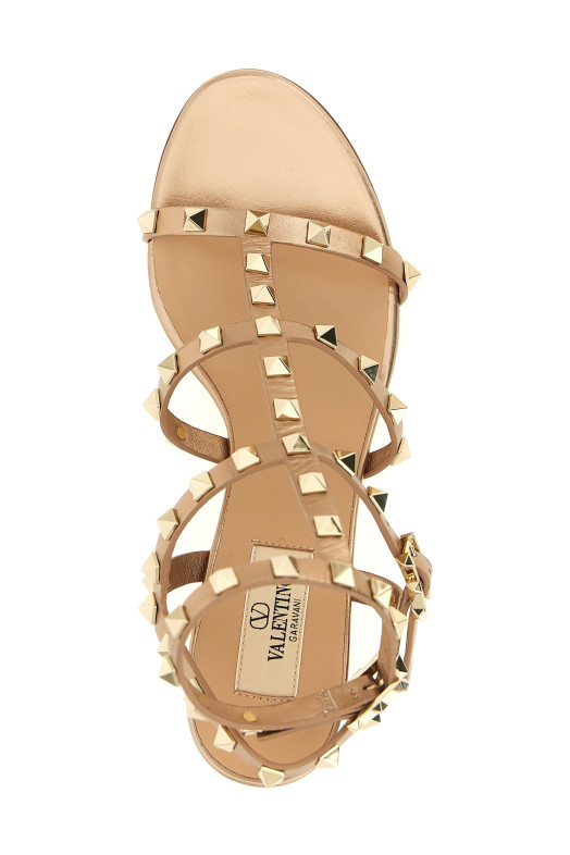 Сандалии Valentino Garavani «Rockstud» Розовые W2S0491EIFGF9