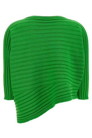 'Cotton Cashmere Knit' top Green