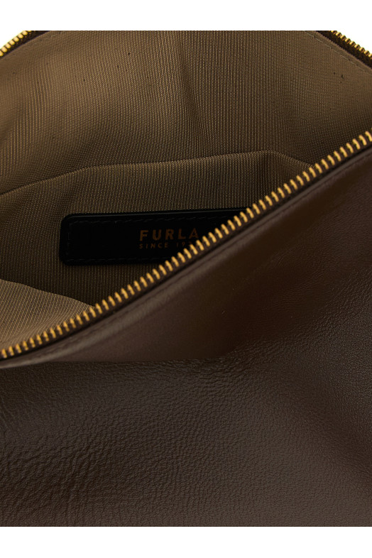 'Furla Sfera Soft' mini shoulder bag Brown