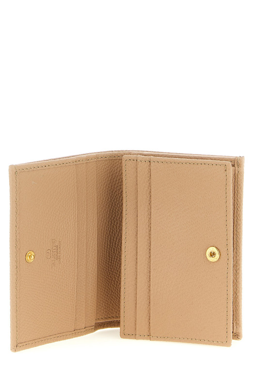 Valentino Garavani VLogo Signature Wallet Pink