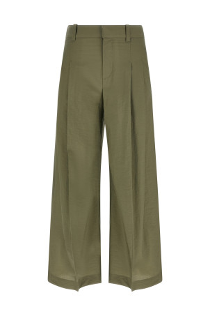 Double pinch pants Green