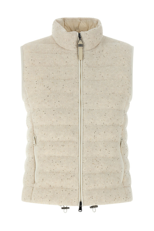 'Dazzling' vest Beige
