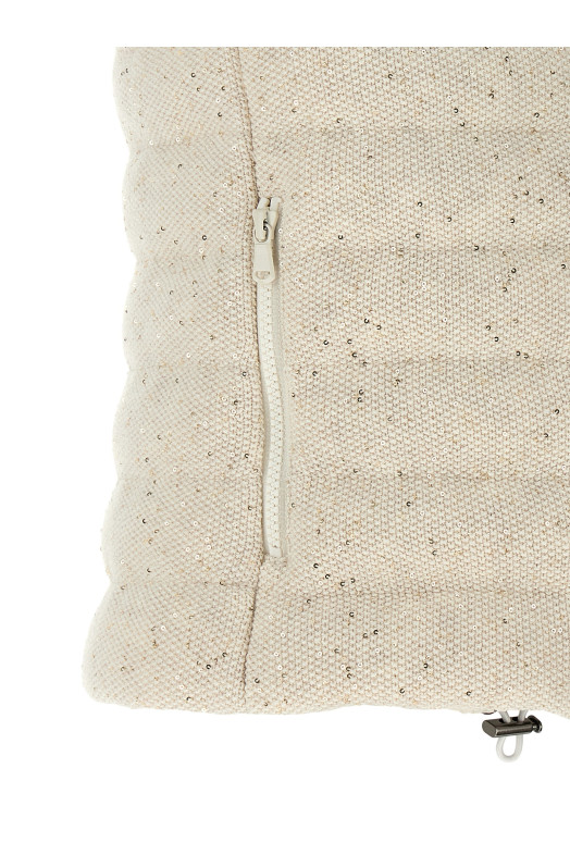 'Dazzling' vest Beige