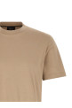 Хлопковая футболка с углеродным покрытием Бежевая BRIONI UJSY0LOD6209595