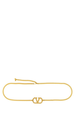 Valentino Garavani VLogo Signature belt Gold