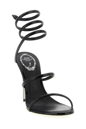 'Cleo Metallic' sandals Black