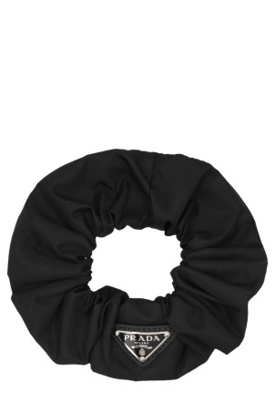 Re-Nylon hair tie Black
