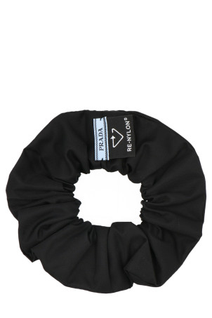Re-Nylon hair tie Black