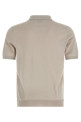 Cotton polo shirt Beige