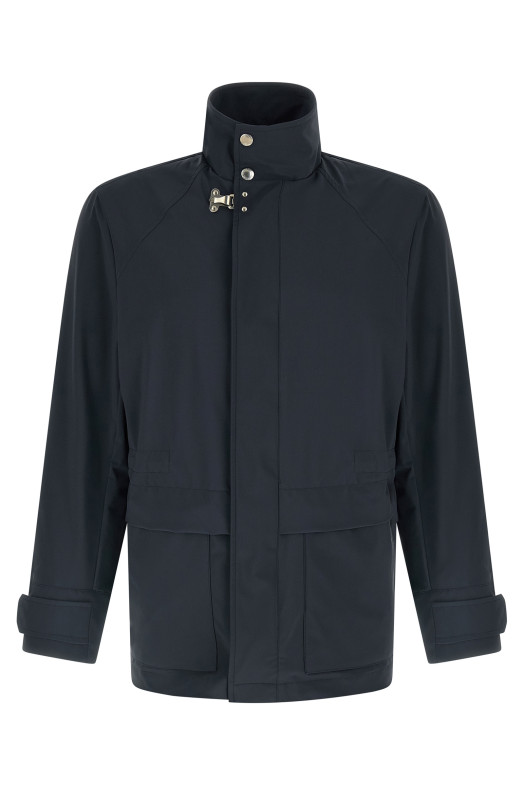 Водонепроницаемая ветровка Blue BRUNELLO CUCINELLI MZ4266578C3600