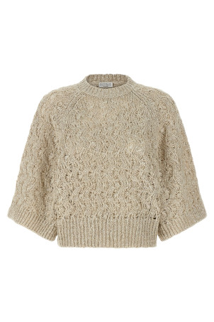 'Dazzling' sweater Beige