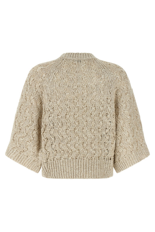 'Dazzling' sweater Beige