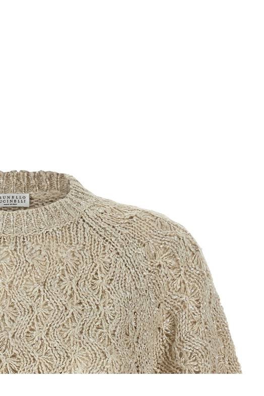 'Dazzling' sweater Beige