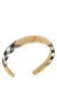 Повязка на голову Burberry Check, бежевая 8108699SANDIPCHECK