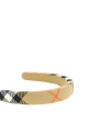 Повязка на голову Burberry Check, бежевая 8108699SANDIPCHECK