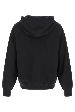 'Y-3 Brushed Terry Zip' hoodie Black