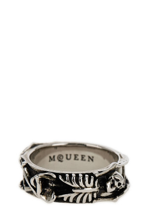 'Dancing Skeleton' ring Silver