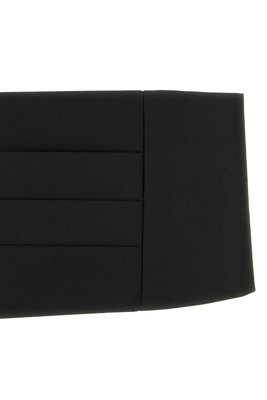 Атласная повязка на голову для смокинга Черная 9CJ00V41ST25020