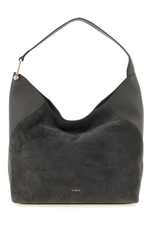 'Furla Lara' large shoulder bag Gray