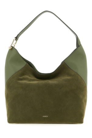 'Furla Lara' large shoulder bag Green
