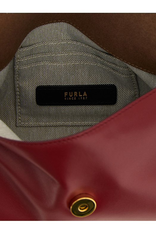 Мини-сумочка «Furla Sfera Soft» бордового цвета WE00881BX2269CGQ00