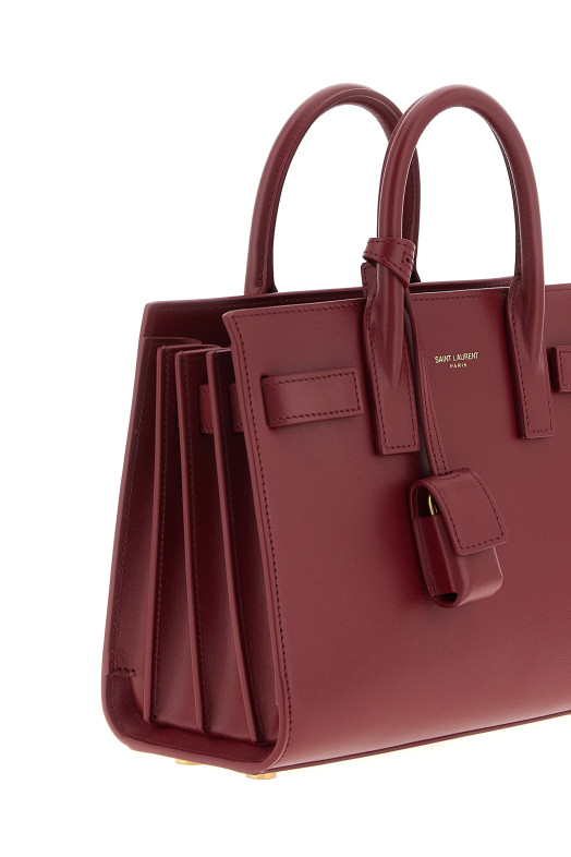 Nano 'Sac De Jour' handbag Bordeaux