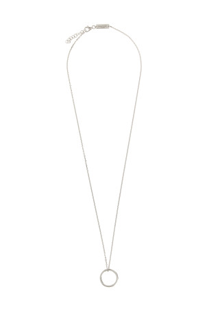 Ring necklace Silver