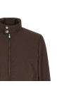 Removable hood jacket Brown